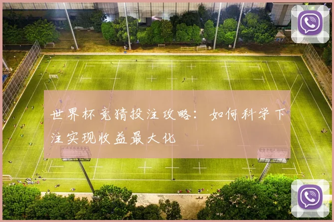 世界杯竞猜投注攻略：如何科学下注实现收益最大化